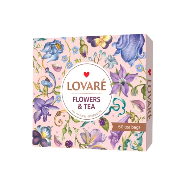 Подаръчен Комплект Чай LOVARE Flowers And Tea Spring