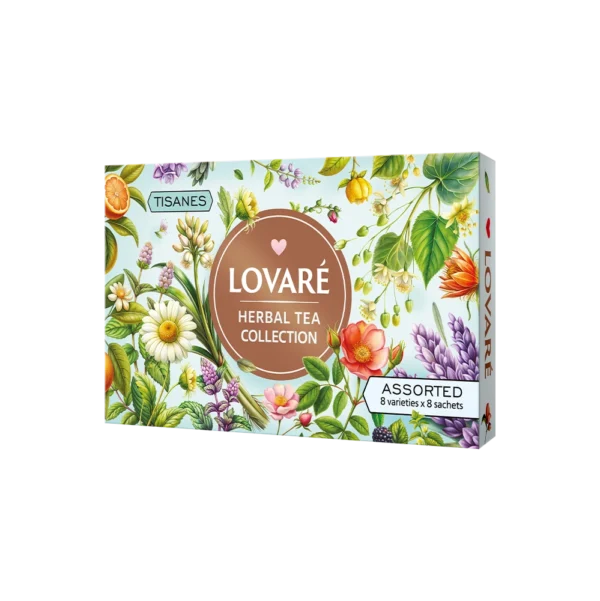 Подаръчен Комплект Чай LOVARE Herbal Tea Collection
