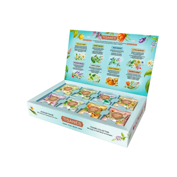 Подаръчен Комплект Чай LOVARE Herbal Tea Collection - Image 12