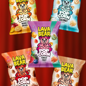 Карамелизирани царевични пуканки LAVA BEAR