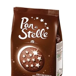 Бисквити Pan Di Stelle (с какао и висококачествено 100% италианско прясно мляко)