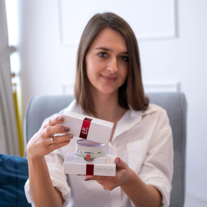 Crème de rose – Хидратиращ дневен крем за лице с SPF 30 и Био Розово масло - Image 3