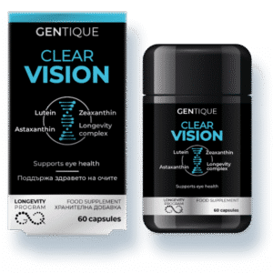 Gentique Хранителна добавка Gentique Longevity, По-добро зрение, 60 капсули