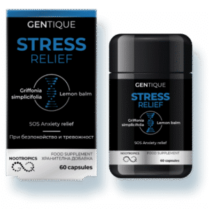 Gentique Хранителна добавка Gentique, Безпокойство, 60 капсули