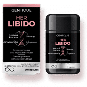 Gentique Хранителна добавка Gentique, Женско либидо, 60 капсули