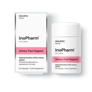 InoPharm Хранителна добавка InoPharm Грижа за здрави пикочни пътища, 60 капсули