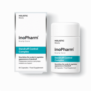 InoPharm Хранителна добавка InoPharm Контрол на пърхота, 60 капсули