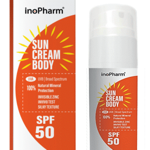 InoPharm Слънцезащитен крем за тяло InoPharm SPF 50, 100гр
