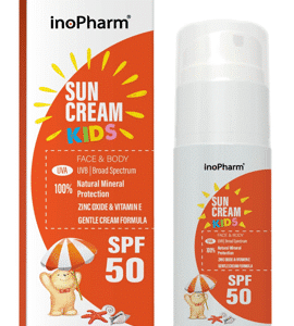 InoPharm Слънцезащитен крем за деца InoPharm SPF 50, 100гр