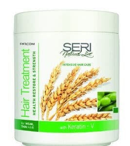 SERI Natural Line Маска за слаба и изтъняла коса с Keratin-V 1000мл
