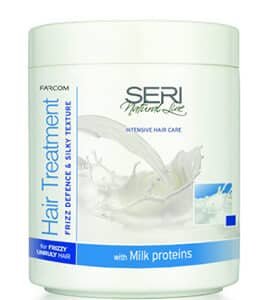 SERI Natural Line Маска за къдрава и буйна коса с Млечни протеини 1000 мл