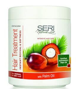 SERI Natural Line Маска за нормална до суха коса с Палмово масло 1000 мл